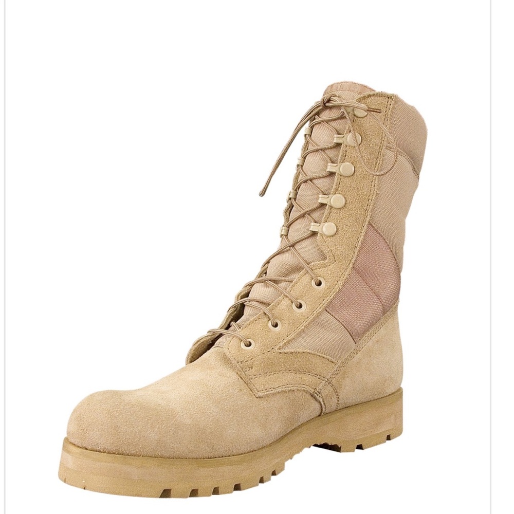 Rothco Sierra Sole Tactical Boots 8” Desert Tan Men’s Size 7